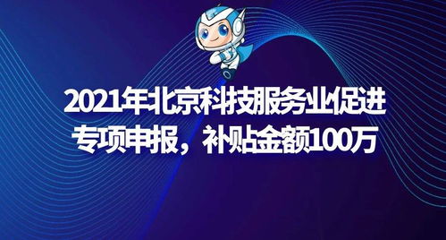 2021年北京科技服務(wù)業(yè)促進(jìn)專項(xiàng)申報(bào)指南 信息技術(shù)咨詢服務(wù)可獲100萬(wàn)補(bǔ)貼